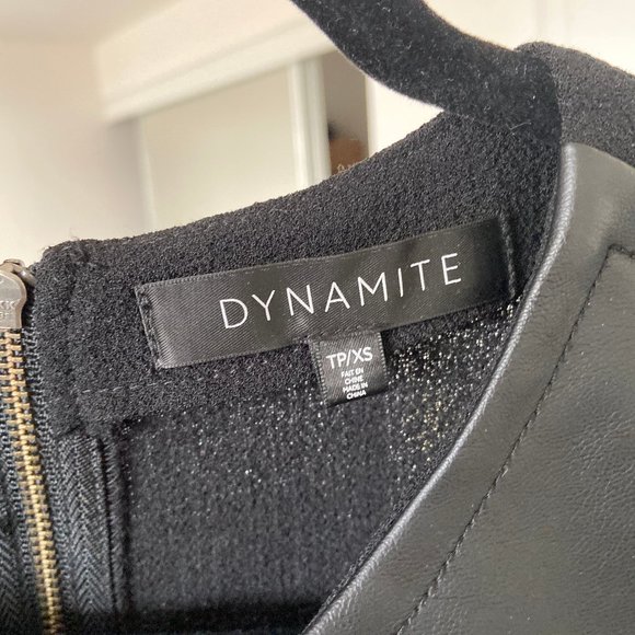 Dynamite Black Dress - Picture 3 of 3